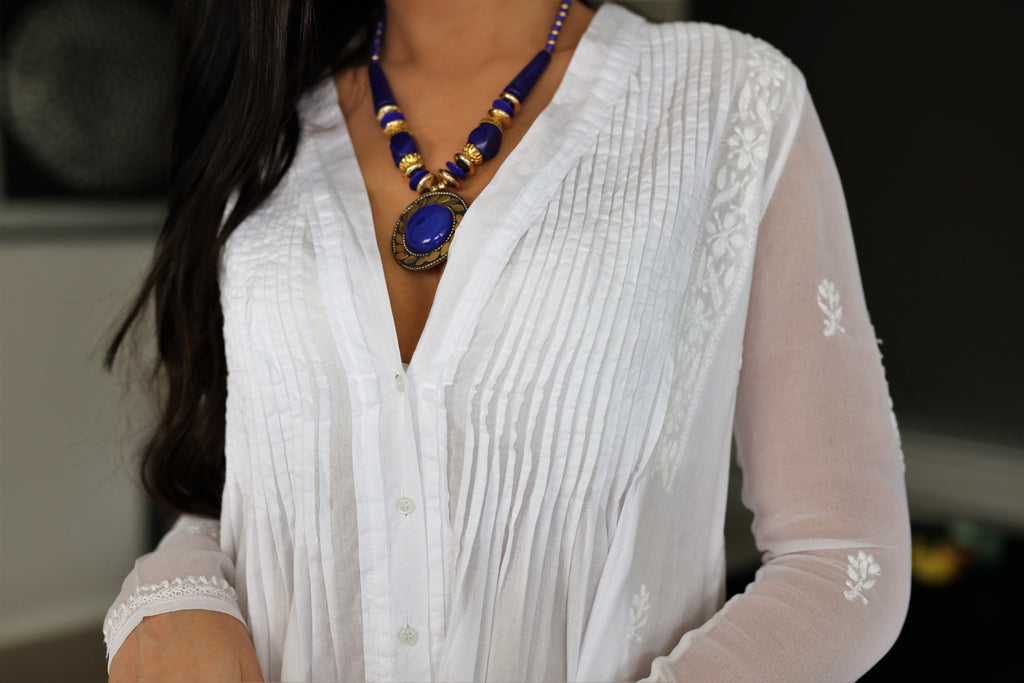 Suave Seafoam Top